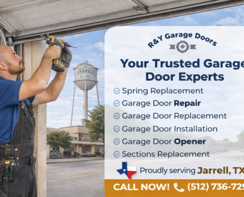 R&Y Garage Door Repair service in Jarrell, TX