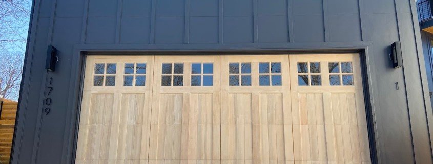 ry-wood-carriage-garage-door Wood carriage-style garage door installed by R&Y Garage Door Repair
